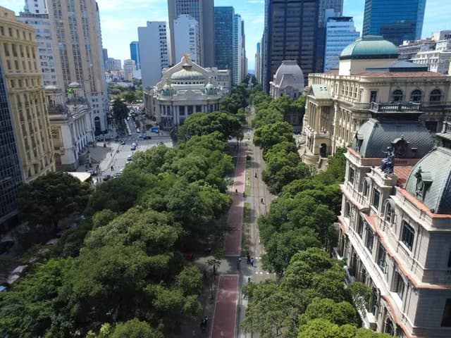 Avenida Rio Branco, downtown Rio de Janeiro